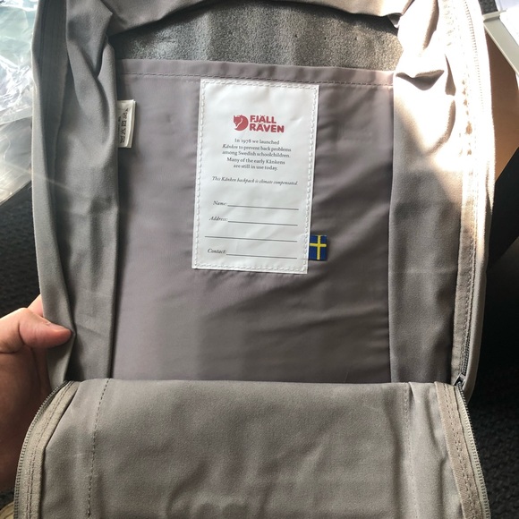 Fjallraven Kanken Backpack Color Fog - Picture 3 of 8